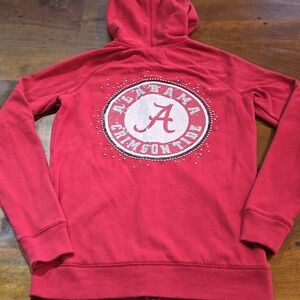 Rare VS PINK University Of Alabama Crimson Tide Hoodie Size Medium